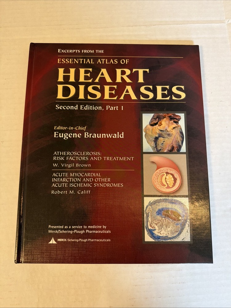 Essential Atlas of Heart Diseases – Hardcover By Braunwald, Eugene – GOOD