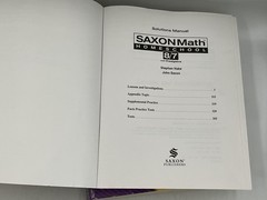 SAXONMath HOMESCHOOL 8/7 With Prealgebra Set, 2 Books Paperback Hake Saxon