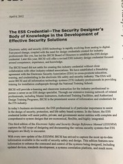 BICSI Electronic Safety & Security Design Reference Manual 3rd Edition