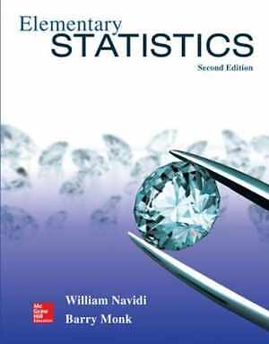 Elementary Statistics (Text Only) – Hardcover, by Author – Acceptable
