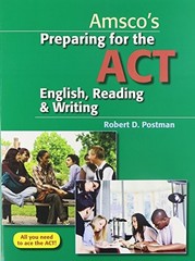 Preparing for the ACT English, Reading & Writing – Student Edition – VERY GOOD