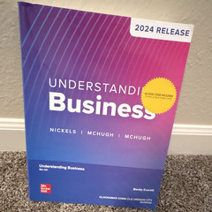 Understanding Business Paperback Textbook 2024 Access Code Nickels