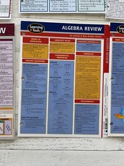 Lot 5 QuickStudy Laminated Reference Guide Caluculus & 2 Learning Tools Algebra