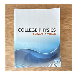 College Physics Eleventh Edition Paperback Serway Vuille Cengage Learning Used