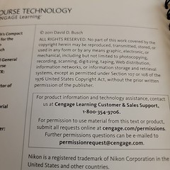 David Busch’s Compact Field Guide for the Nikon- spiral-bound, 1435458591, Busch