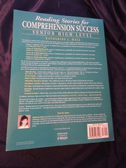 Reading Stories For Comprehension Success Senior High Level 10-12 Katherine Hall