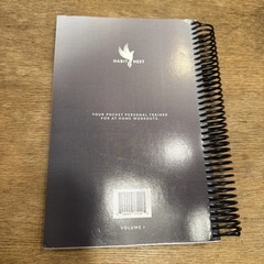 The Bodyweight Home Workout Journal Spiral Book Volume 1 (2020) Habit Nest – NEW