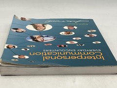 Interpersonal Communication EVERYDAY ENCOUNTERS Julia T. Wood Paperback