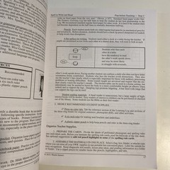 Spell to Write and Read Teacher’s Manual Book
