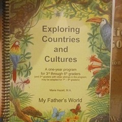 My Father’s World Exploring Countries and Cultures Spiral Textbook Gr 3-6 Hazell