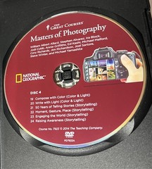 The Great Courses Masters of Photography National Geographic 4-DVD Set Complete