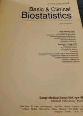 Basic and Clinical Biostatistics (Third Edition) by Susan White. -Paperback