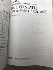 Advanced Placement United States Government & Politics 3rd Edition Paperback