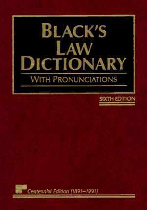 Black’s Law Dictionary with – Hardcover, by Black Henry Campbell – Good