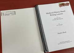 Medieval History-Based Writing Lessons by Lori Verstegen Student Book 3rd Ed.