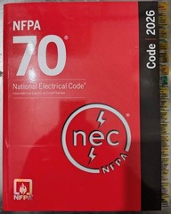 TABBED NFPA 70, National Electrical Code (NEC) 2026 Edition