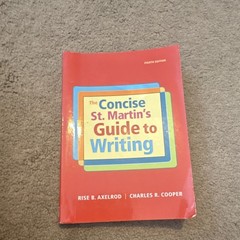 The Concise St. Martin’s Guide to Writing Eighth Edition Paperback Axelrod & Co…