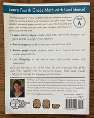 Well Trained Mind Fourth Grade Math With Confidence Workbook Part A – Writing