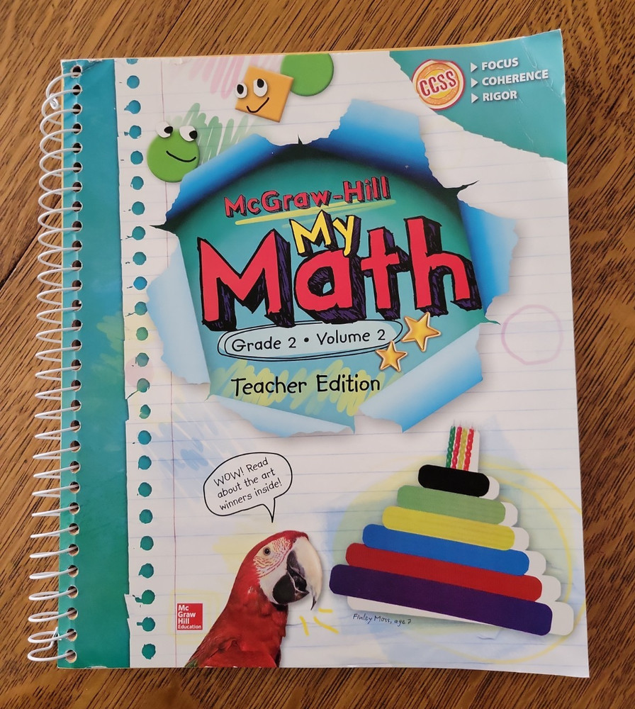 My Math Grade 2 – Spiral-bound, by Carter John A.; Cuervas Gilbert – Very Good