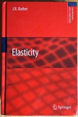Elasticity – Solid Mechanics and Its Applications, Barber, J. R., HC