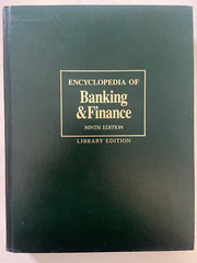 Encyclopedia of Banking & Finance 1993 Library Edition 3 Volume SET (Ex-Library)