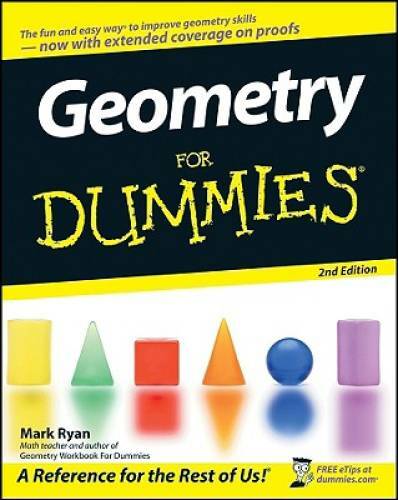 Geometry For Dummies – Paperback By Ryan, Mark – GOOD