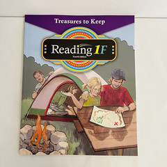 BJU Press Reading 1F Student Text Treasures To Keep Fourth Edition 1st Grade PB