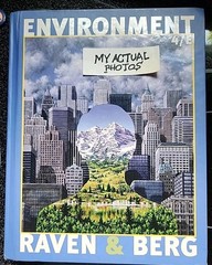 Environment by Linda R. Berg, Peter H. Raven, and John Aliff (2004) Brand New HC