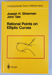 Silverman Tate Rational Points Elliptic Curves 1992 Springer HC NEW 1st Ed 3rd