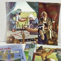 A Beka Book Genesis Series 4 Jacob 4 Lessons 21 Cards Religious Flash A Card