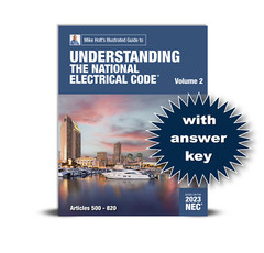 Mike Holt 2023 Understanding the NEC Book Package with Answer Keys
