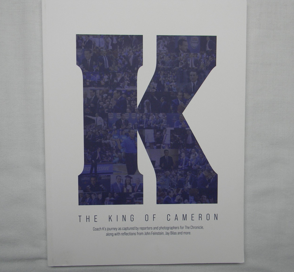 K, The King of Cameron, SIGNED, 1st edition, story of DUKE & Coach Krzyzewski