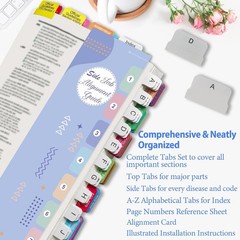 2026 CPT, ICD-10-CM & HCPCS Level II Tabs: Colorful Waterproof Organization