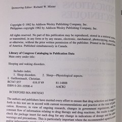 Sleeping And Waking Disorders Indications And Techniques Guilleminault SIGNED