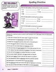 8th Grade 8 MCP Spelling Workout Level H Modern Curriculum Press Student Edition