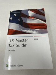 U.S. Master Tax Guide® (2025) – 108th Ed. Paperback, by Wolters Kluwer