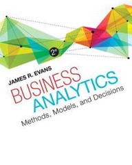 Business Analytics 2nd Edition Paperback – Evans, James, Good Book