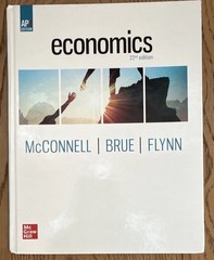 McGraw Hill Economics AP Edition 22nd Ed Hardcover 2021 McConnell Brue Flynn
