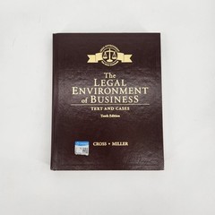 The Legal Environment of Business: Text and Cases Book