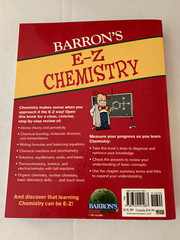 Barron’s Easy Way Ser.: E-Z Chemistry by Mark Kernion and Joseph A. Mascetta…