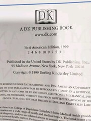 First Edition:American College Of Physicians Home Medical Guide