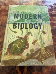 Modern Biology Textbook 1956 Vintage Hardcover Holt Rinehart Winston Frog GOOD