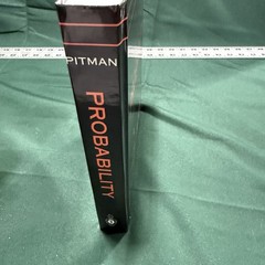 Springer Texts in Statistics Ser.: Probability by Jim Pitman (1993, Hardcover)