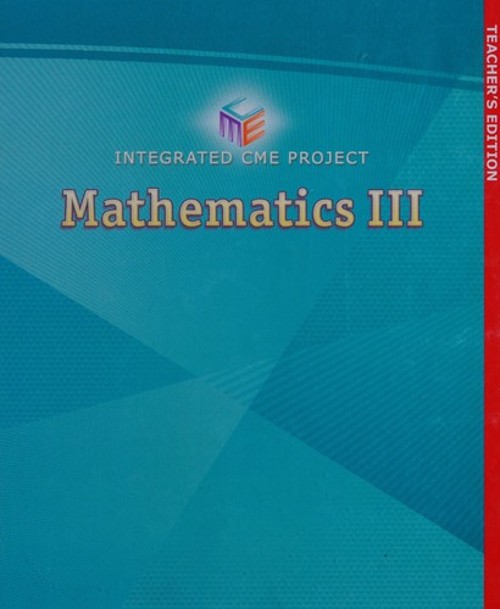 High School Math Cme Integrated Math II Student Edition Grade 9/1