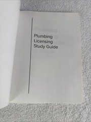 Plumbing Licensing Study Guide / Rex Miller & Mark R. Miller (2018, Trade PB) VG