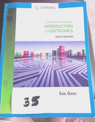 Introduction to Electronics -by Gates Earl – Good 6th edition