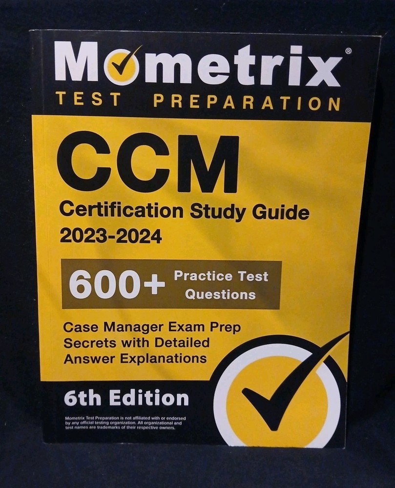 CCM Certification Study Guide – Paperback, by Bowling Matthew – GOOD CONDITION