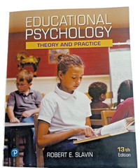 Educational Psychology: Theory and …, Slavin, Robert – 9780135753118