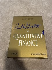 Paul Wilmott on Quantitative Finance ~ 3 Volume Set ~ 2nd Edition ~ Hardcover