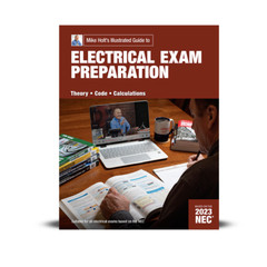 Mike Holt’s 2023 Electrical Exam Preparation textbook With Digital Answer Key